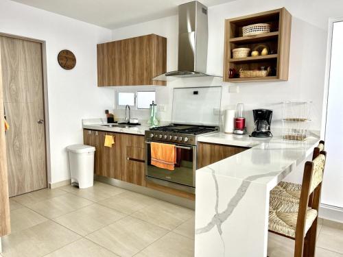 Hermosa casa familiar en privada cerca de la playa in El Palmar