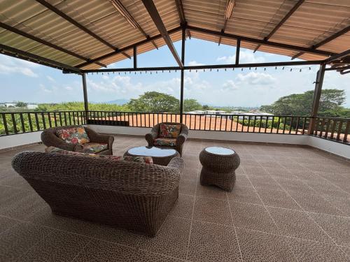 Balcony/terrace, Hotel Campestre Cerritos Plaza in Cerritos
