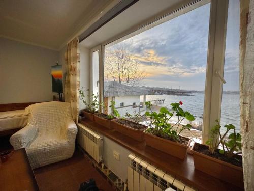 View, Art Hotel Sevan in Chkalovka