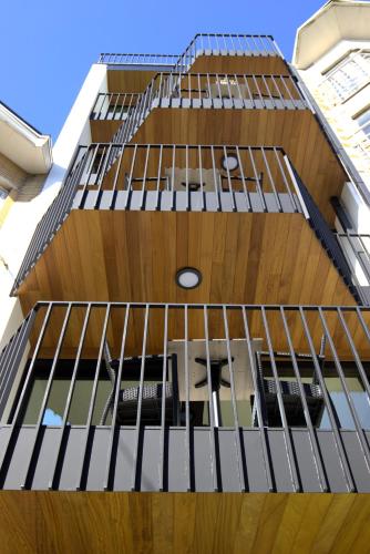 外部景觀, Zonnig appartement met ruim terras, residentie Sealor in 德潘訥