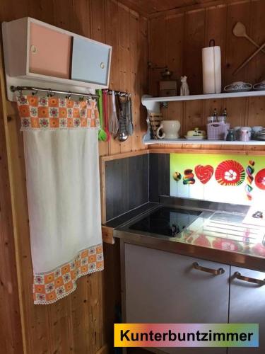 Kitchen, Waldnest Odenwald - Waldhauszimmer in Wald-Michelbach
