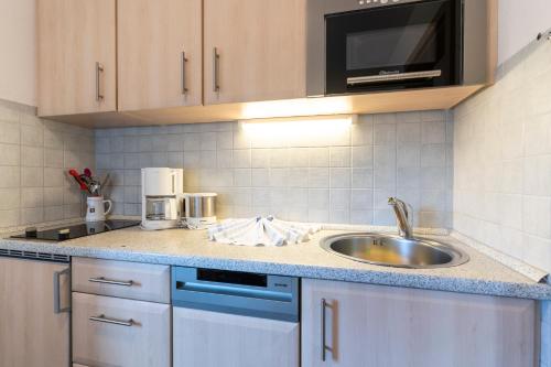 Kitchen, Ferienwohnungen Vollhardt in Oberstdorf