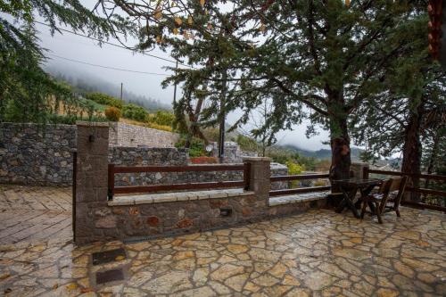 Dandy on the hill Agoriani - Chalet Kallisti - Fireplace - Up to 6