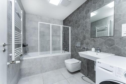 Rentero One bedroom O2 Arena Dinopark Apartment, Prag (Foto 7)