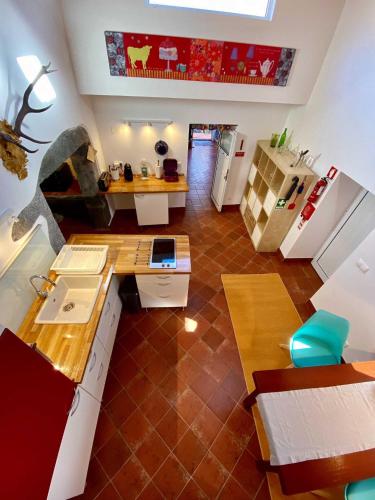 ห้องครัว, Quinta Perpetua, Casa Flores in อาร์โกส