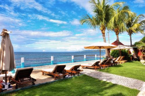 Garden, Bali Seascape Beach Club near Guungan Hill