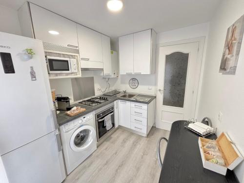 廚房, Apartamento Plaza España Las Rozas (Apartamento Plaza Espana Las Rozas) in 羅薩斯