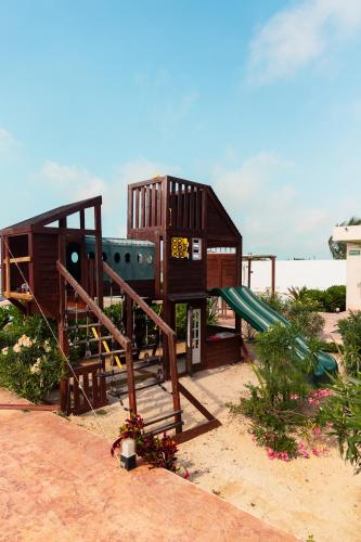 Tótem Beach Club in Celestún, Mexico