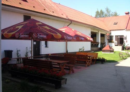 Restaurante, Hotel Valaskuv Grunt in Bouzov