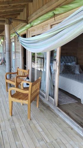 Erkély/terasz, Villa Luz Coastal Sanctuary in Isla Tintipan