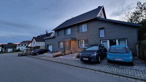 A szálláshely kívülről, Ferienwohnung mit Weitblick in Weiskirchen