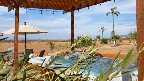 Facilities, Villa Victoria, Valle de Guadalupe in San Marcos