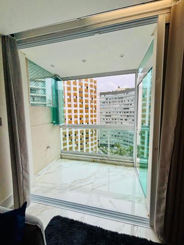 Balcony/terrace, Luxor Oceanfront Suite Smart Apartment Beachfront Superb 9,2 in Barra Funda