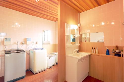 民宿グリーン荘 in Yonaha Beach