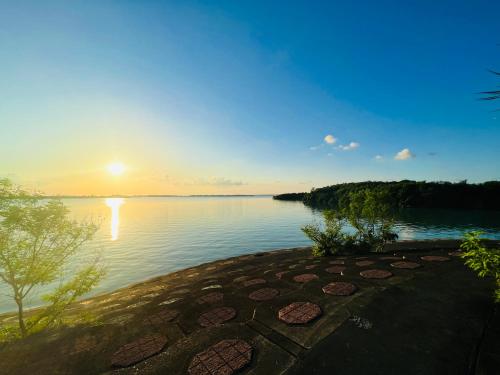 View, 民宿グリーン荘 in Yonaha Beach