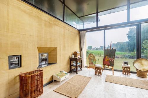 Kert, ELIVAAS Hari Bagh 4 BHK Villa with Gaming Zone & Art Nook in Bassi