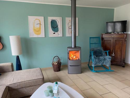 Ferienwohnung Ostseestille am Bodden mit Kamin in Ribnitz-Damgarten, Deutschland