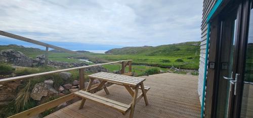 Iekārtas, Oldshoremore Croft Cabins in Kinlochbervie