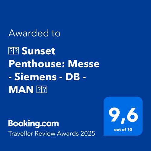 ⸨⸩ Sunset Penthouse: Messe - Siemens - DB - MAN ⸨⸩, Núremberg (foto 7)