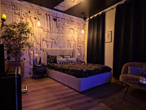 Chambre SPA Toutankhamon in Romeries