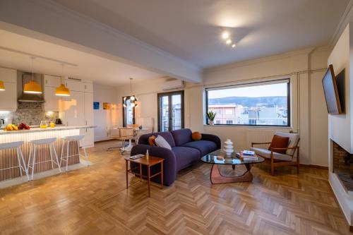 Athens Panorama Penthouse by Acropolis, Athens