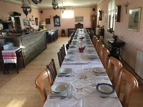 ห้องอาหาร, Pansion Sašin Salaš 40m2 (Pansion Sasin Salas 40m2) in ซายโลโว