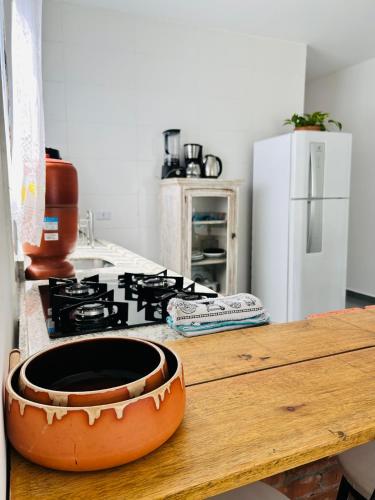 Kitchen, Apto 2 Quartos no Rio Tavares - Perto da Praia in Rio Tavares