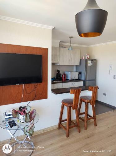 Departamento villarrica con piscina en condominio