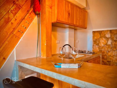 Konyha, Tiny House El Refugio in Firavitoba