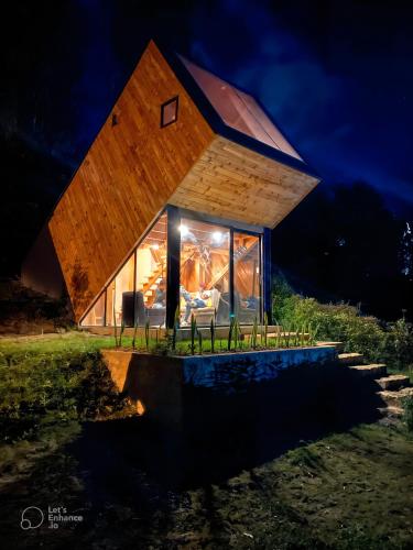 A szálláshely kívülről, Tiny House El Refugio in Firavitoba