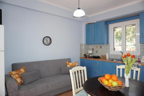 virtuve, Seaside Serenity in Karavostasi (Xili)