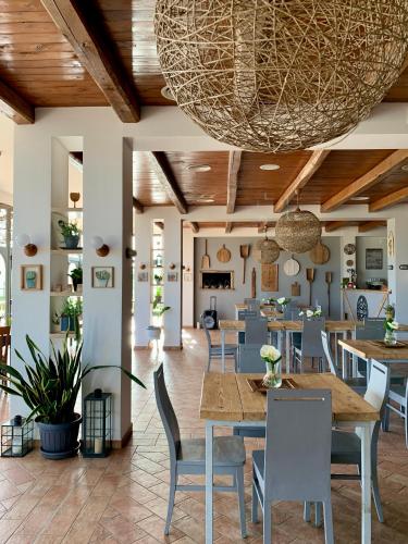 Étterem, Agriturismo La Terrazza su Farfa in Castelnuovo di Farfa