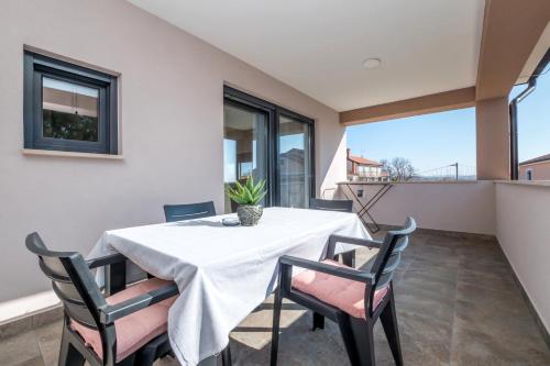 Erkély/terasz, Apartments Karin in Murine