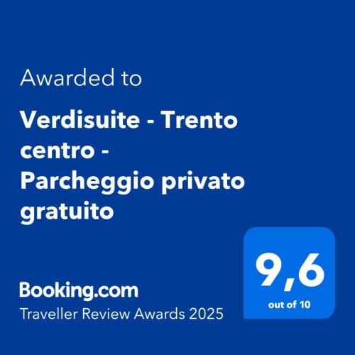  Verdisuite - Trento centro - Parcheggio privato gratuito in Trient