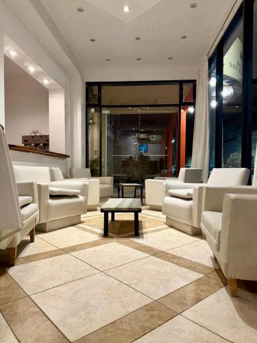 Hotellet från utsidan, Hotel San Martín (Hotel San Martin) in San Jose de Jachal