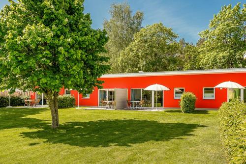 A szálláshely kívülről, Bungis - 28 Ferienhäuser Am Grimnitzsee G7 (Bungis - 28 Ferienhauser Am Grimnitzsee G7) in Joachimsthal