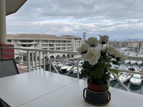 Le Must Cap Hermes, incroyable vue sur port, t2- Le Must Cap Hermes, incroyable vue sur port, t2-