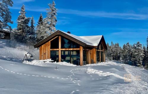 New modern cabin at Norefjell with sauna