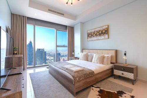 Near Dubai Mall - Pool Access - Sun Set View - KingBed, Dubaj (fotografie 9)