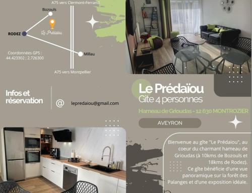 Gite Le Prédaïou 4 personnes Gite Le Prédaïou 4 personnes