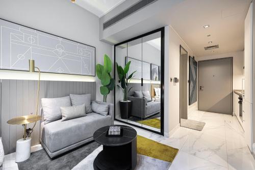 Chic Studio 5 Min Walk to Dubai Mall & Burj, Dubaj (fotografie 6)