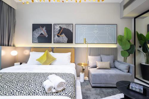 Chic Studio 5 Min Walk to Dubai Mall & Burj, Dubaj (fotografie 5)