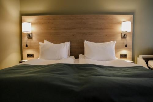 1 queen bed, 1 sofa bed