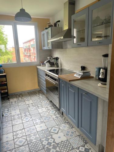 Quiet modern apartment & near city center in Maubeuge