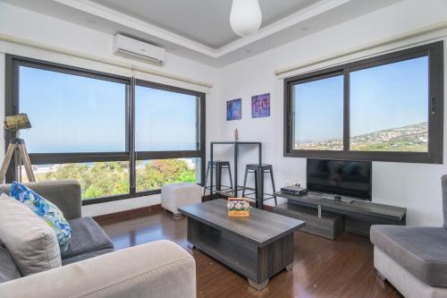 Backyard Seaview 1 BR with 24-7 Electricity in Monsef