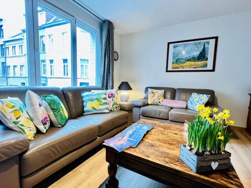 Elegant 3-Bedroom Apartment, Amberes (foto 10)
