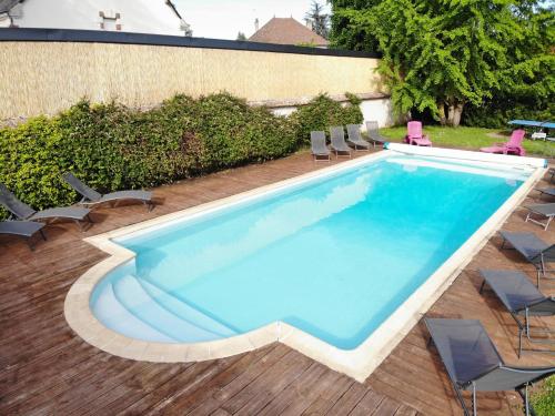 Peldbaseins, Au Cocon de Sologne in Soings-en-Sologne