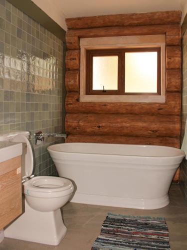 Fürdőszoba, Stunning Private Log Cabin in Tarras