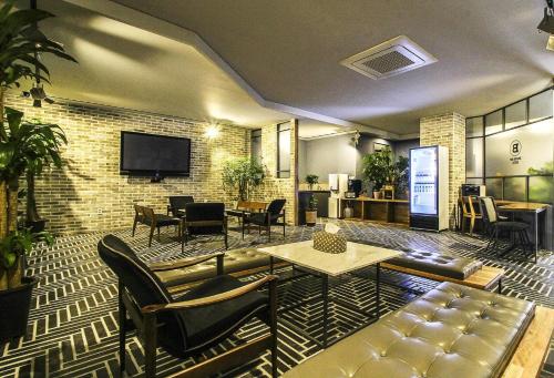 金海 Jangyu Brown Dot Hotel Water Park Branch 2つ星 ホテル ロビー