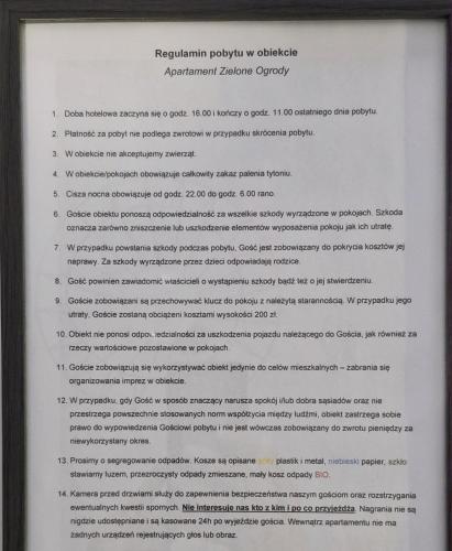 Apartament Zielone Ogrody
